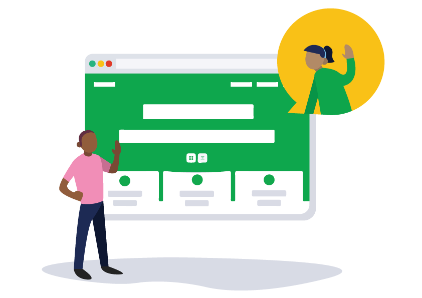 Business promotion illustration