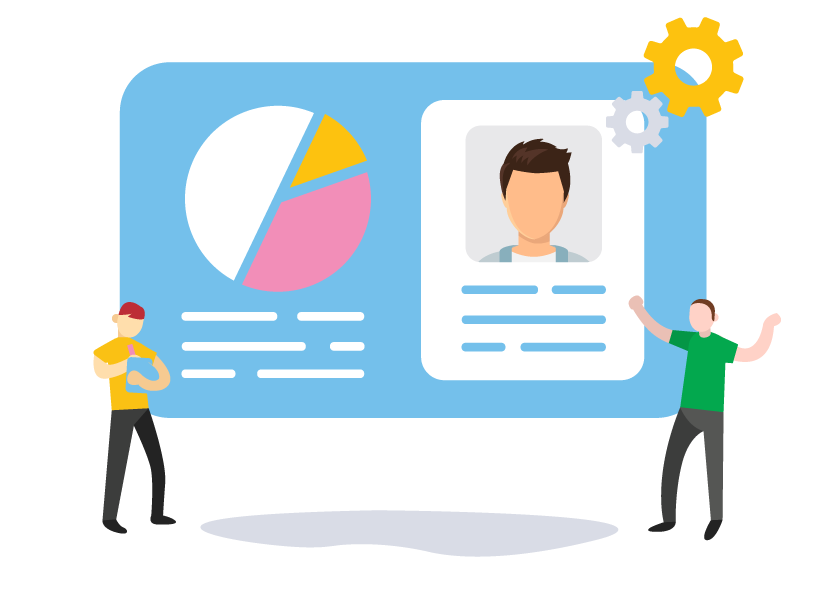Dashboard organization illustration